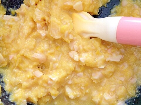 離乳食中期 コーンと大豆の水煮のトロトロ レシピ 作り方 By みゅうしろ 楽天レシピ